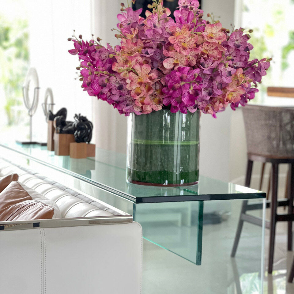 Mixed Mokara Orchids in Large Rotating Cylinder – The Ever Botanic