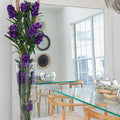 Purple Vanda Orchids and Driftwood Inside a Conical Glass Cylinder – The Ever Botanic