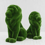 Sitting Lion Topiary – The Ever Botanic