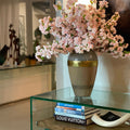 Aurelia Vase with pink cherry blossoms – The Ever Botanic