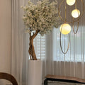 Matte Beige St. Tropez Vase with White Cherry Blossom Tree – The Ever Botanic