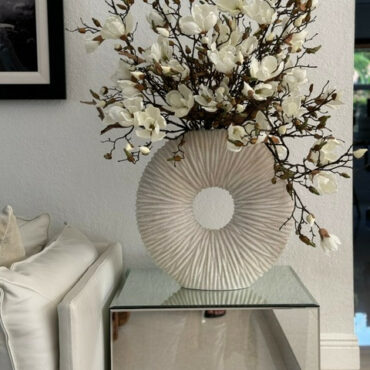 Large Eternity Vase with Magnolias and Floating Wood – The Ever Botanic