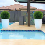 Topiary in Ben Planter – 51 cm Fiberglass – The Ever Botanic