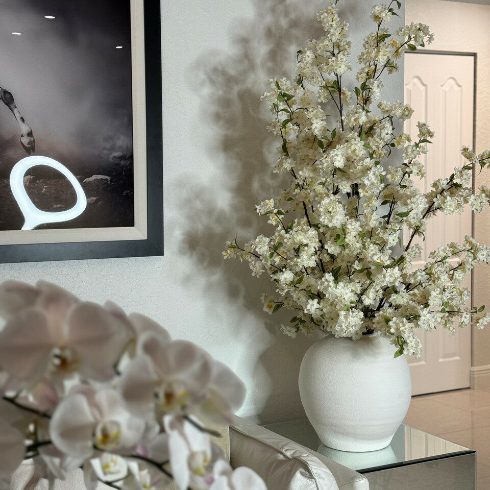 Konos Vase with Cherry Blossom – The Ever Botanic