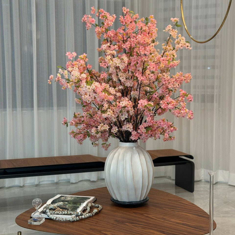 Astoria Vase with Pink Cherry Blossoms – The Ever Botanic