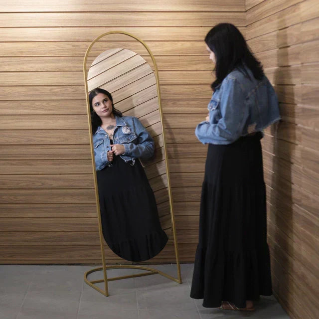 Glam Floor Mirror 50 × 165 cm – The Ever Botanic