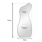 Full-Length Curved Mirror 170 × 70 cm – The Ever Botanic