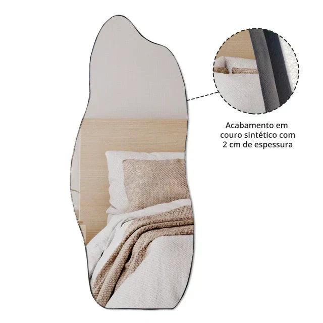 Full Body Fire Mirror 170 × 70 cm – The Ever Botanic